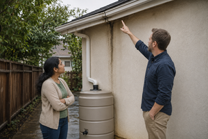 Why Roof, Gutter, And Drainage Conditions Matter Before Collecting Rainwater