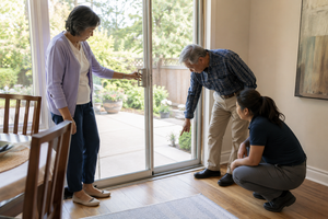 Why A Sliding Door Gets Harder To Open Over Time