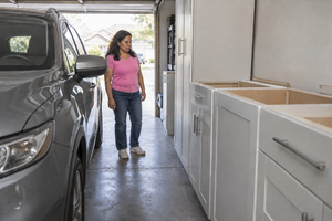 How To Avoid Making A Garage Feel More Crowded With Cabinets