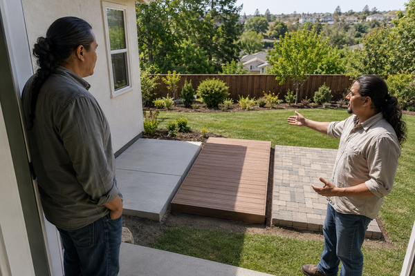 How To Decide Whether Your Yard Needs A Patio, Deck, Or Pavers