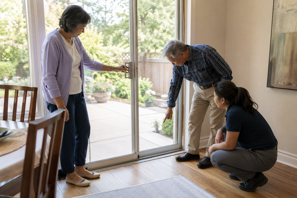 Why A Sliding Door Gets Harder To Open Over Time