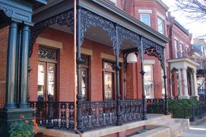 Cast Iron front porch