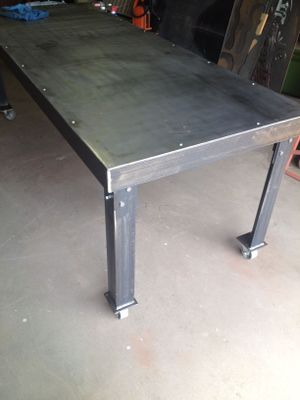 Candy factory style table