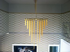Brass Chandelier