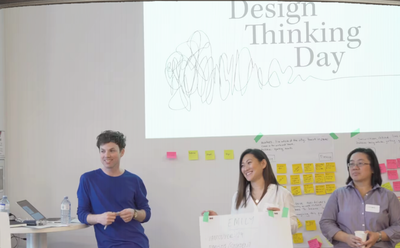 Design thinking training for educators