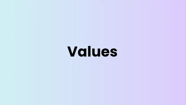 Our Values