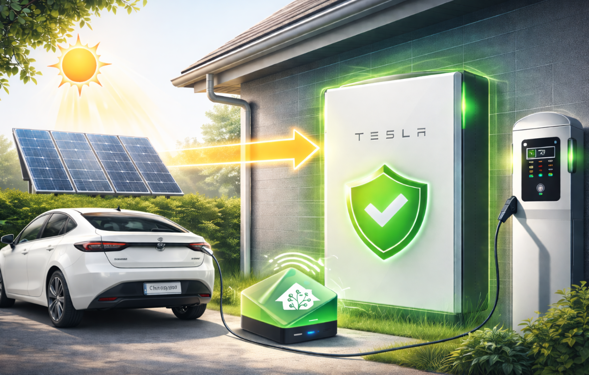 My First Home Assistant Automation: Protecting the Powerwall from Daytime EV Charges