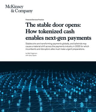 The Stable Door Opens: How Tokenized Cash Enables Next-Gen Payments