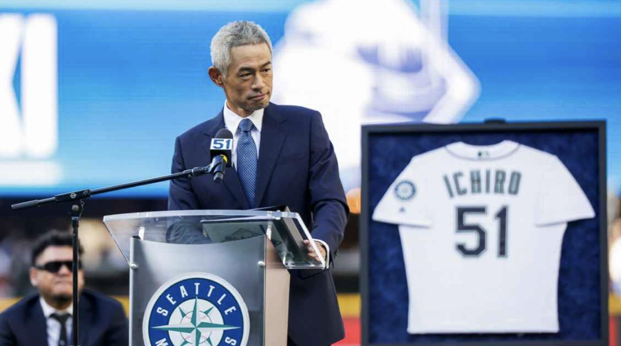 Ichiro getting his number retired 