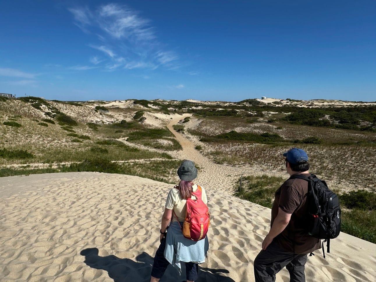 Crap. Now we gotta walk back.