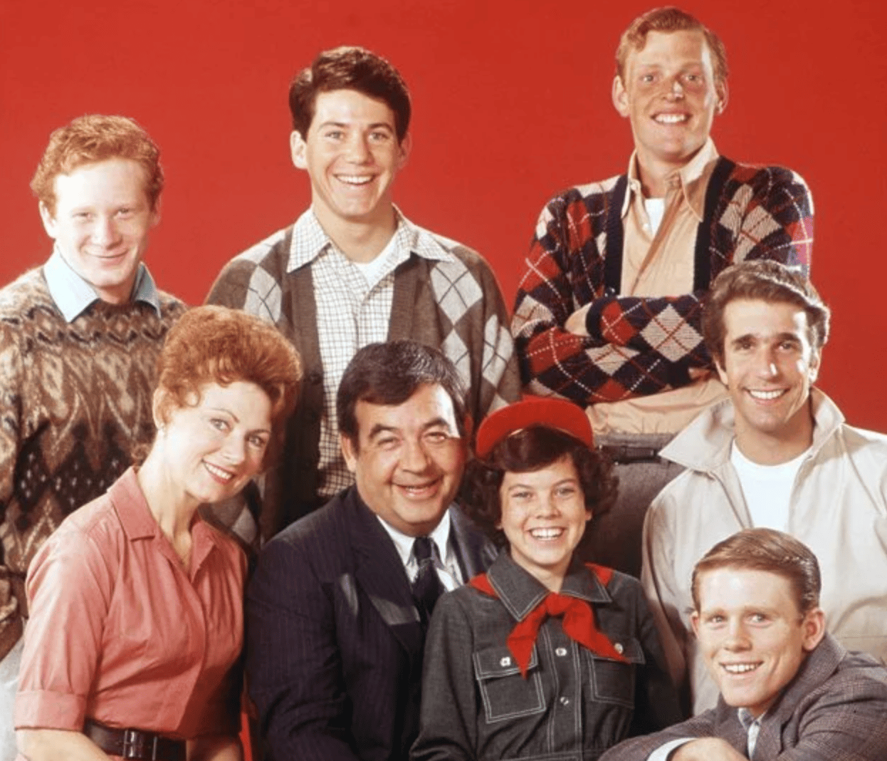 Happy Days cast from the first seasonn