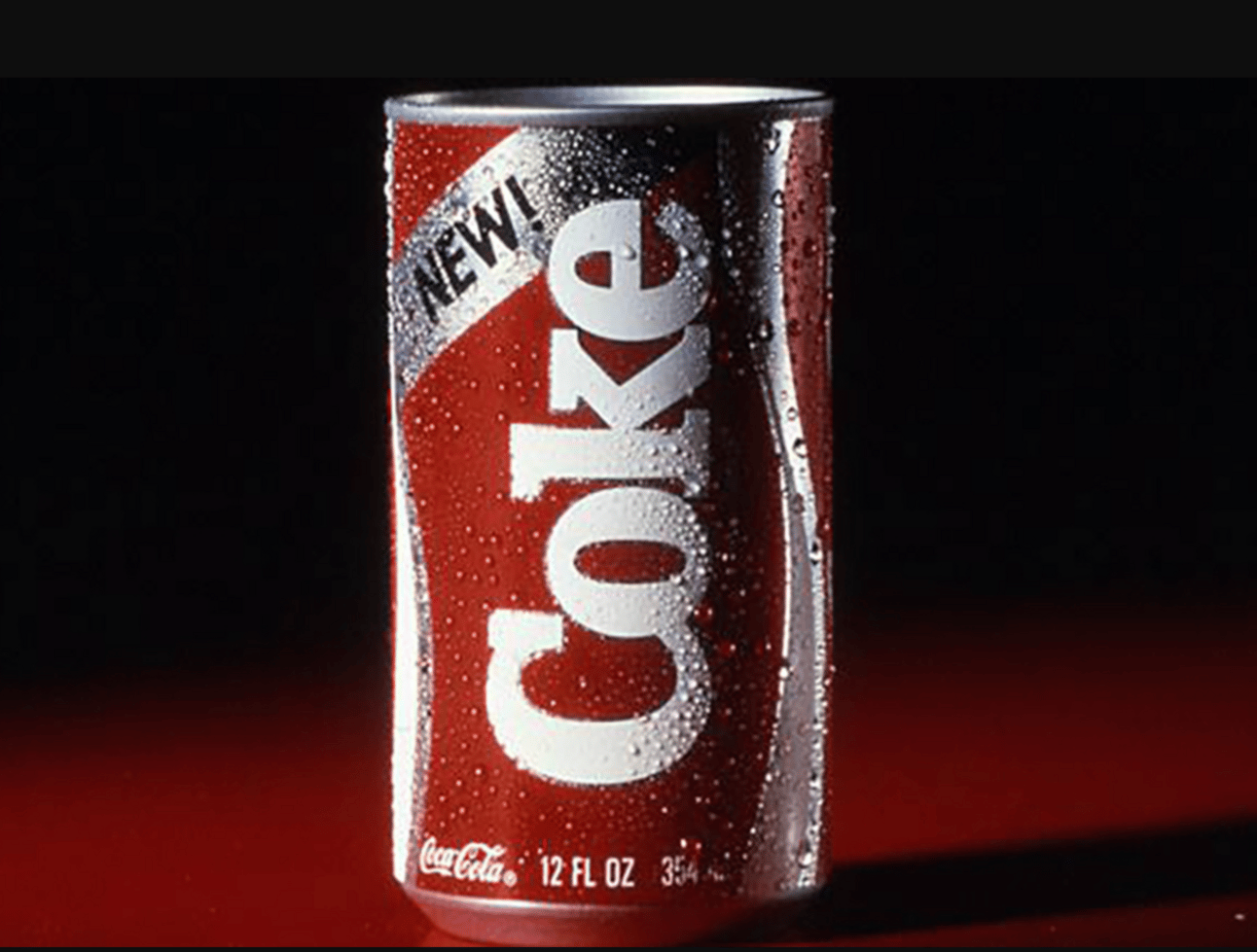 Can of New Coke from 1985