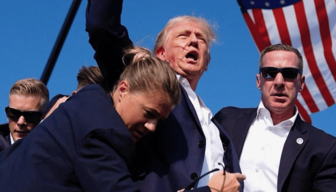 Trump after his shooting