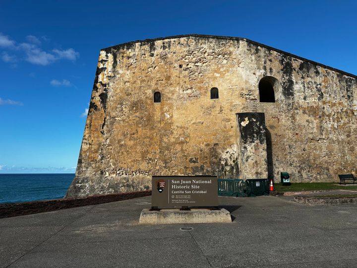 Castillo San Cristóbal in San Juan, Puerto Rico