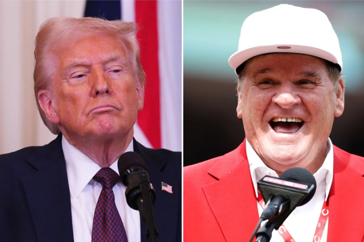 Donald Trump and Pete Rose