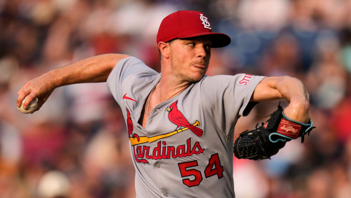 Sonny Gray pitching for the St. Louis Cardinals