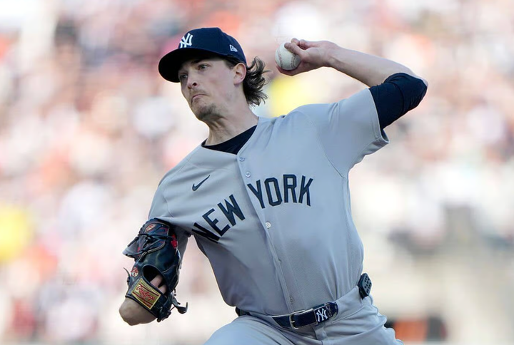 Max Fried pitching for the Yankees