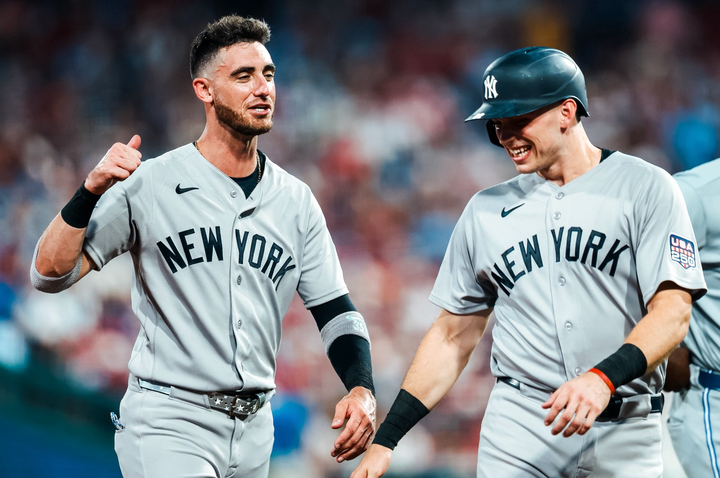Cody Bellinger and Ben Rice at the All-Star Game