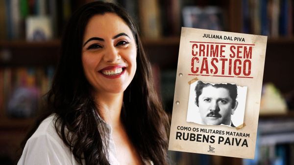 Juliana Dal Piva e livro