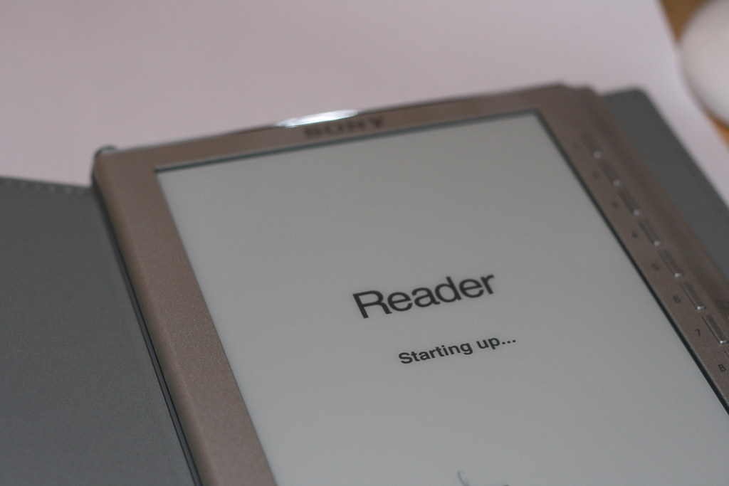 "Sony eBook Reader" by James F Clay is licensed under CC BY-NC 2.0
