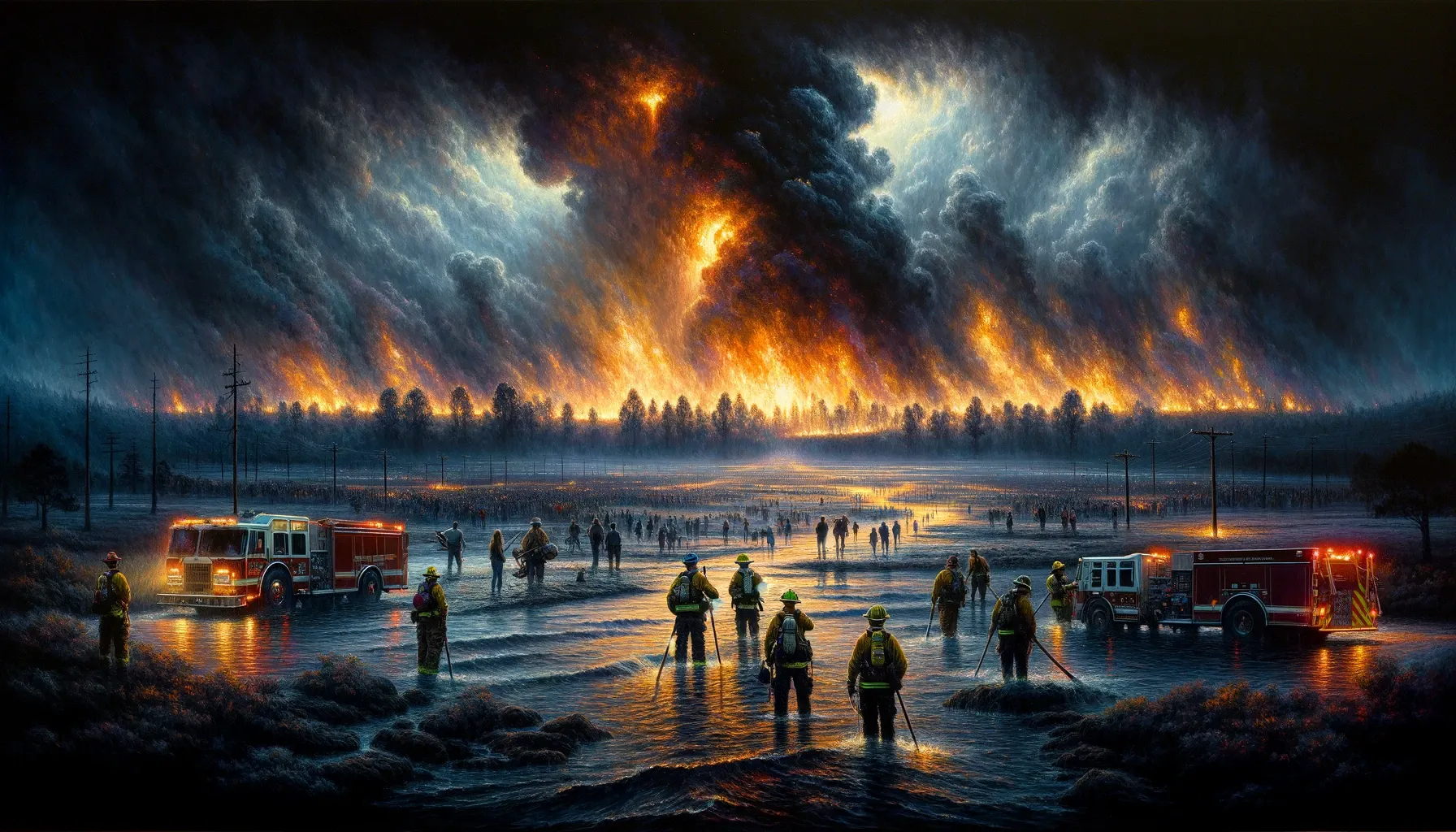 Texas Panhandle'i maastikupõlengud ohustavad elanikke ja sundisid tuumarelvade tehase sulgema