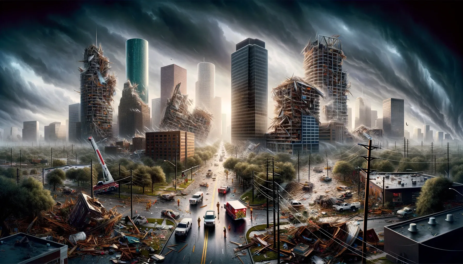 Apokalüptilised stseenid Houstonis: Vähemalt seitse hukkunut ja suured elektrikatkestused