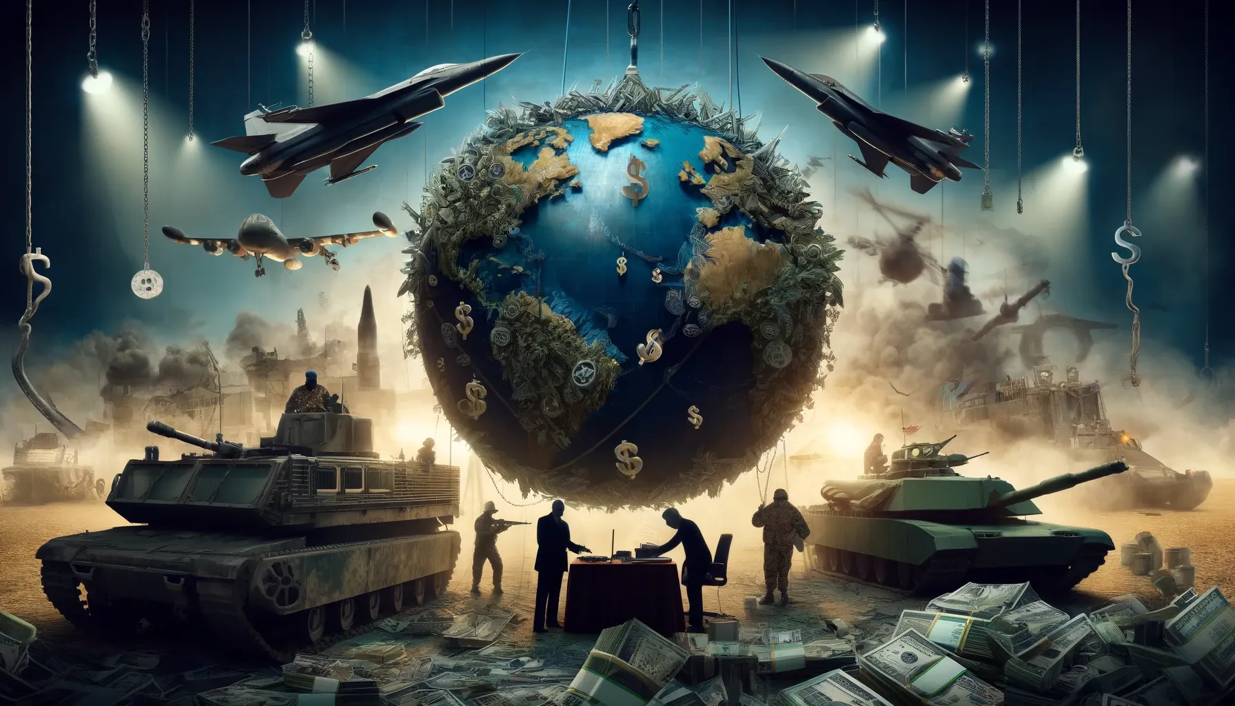 Rahapesu verine alaliik: Metalli ja laskemoona utiliseerimine läbi surmavate konfliktide ja sõdade