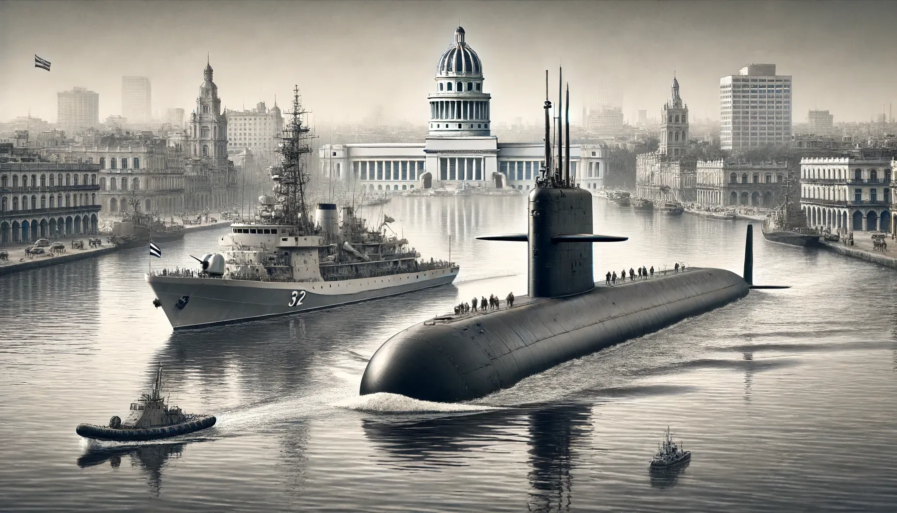 Vene allveelaev ja fregatt sisenesid kolmapäeval Havanna sadamasse, pinged tõusevad