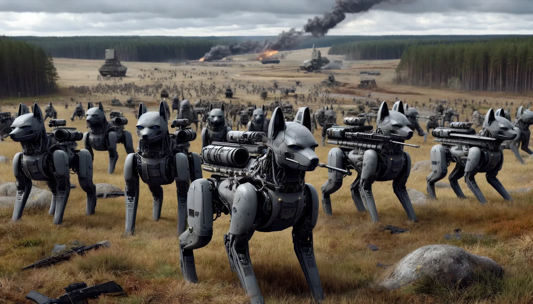 Hüpoteetiline stsenaarium: Hiina robotkoerte armee Venemaa teenistuses