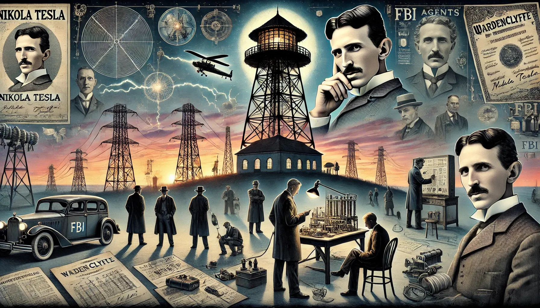 Nikola Tesla ja USA valitsuse saladused: juhtmevaba energia, FBI hirmud ja J.P. Morgani ootamatu taganemine