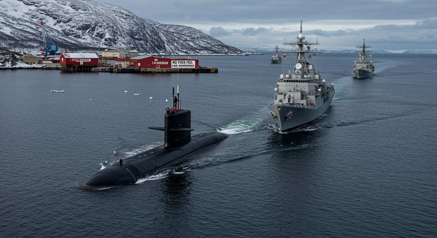 NATO laguneb: Norra Haltbakk Bunkers lõpetab viivitamatult USA mereväe aluste tankimise