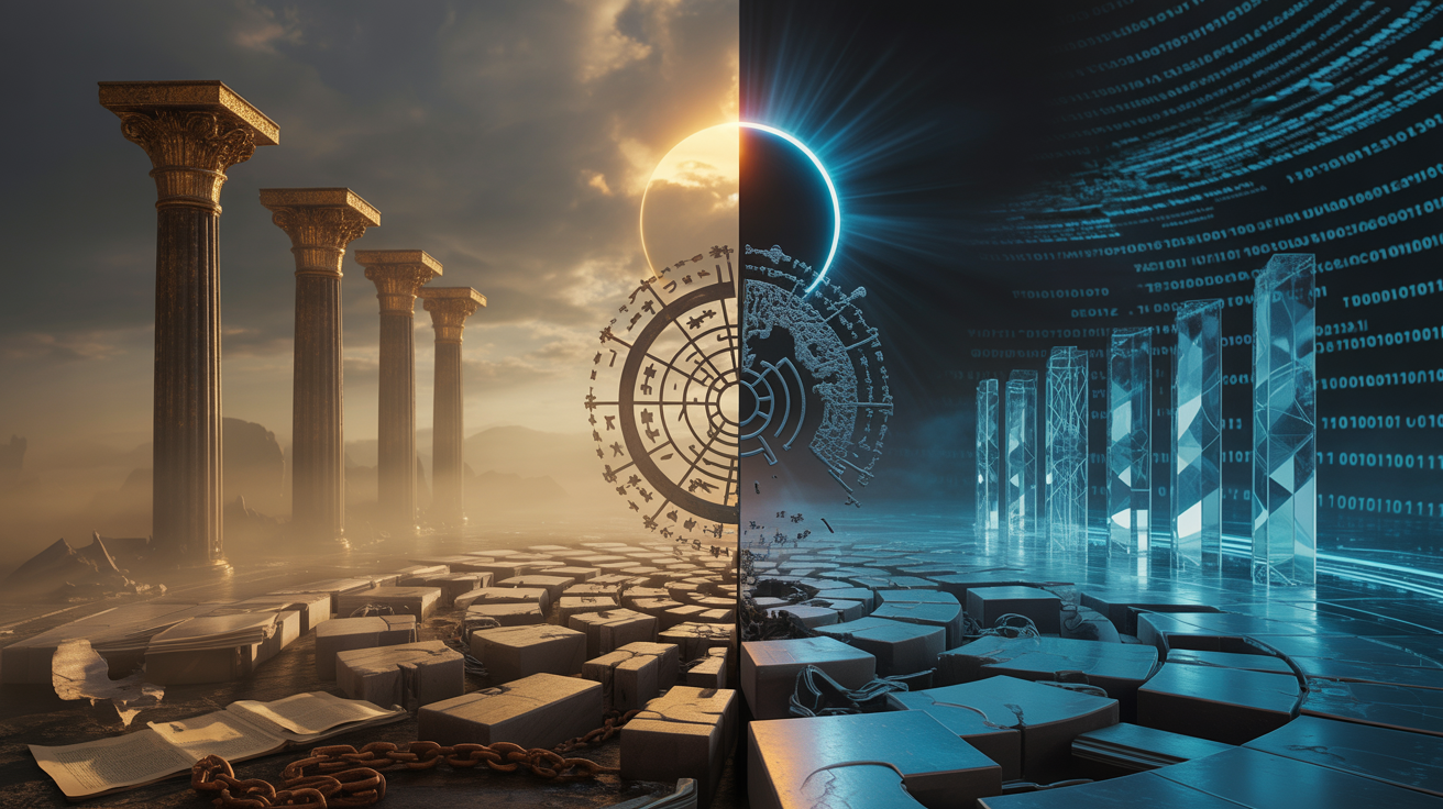 Anti-identiteedi ontoloogiline paradoks: eksistentsiaalne fragmentatsioon ja vastanduse metafüüsika