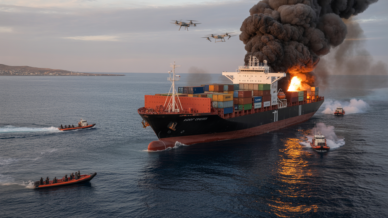 Houthi rünnakud Kreeka hallatavatele kaubalaevadele Punases meres: faktipõhine ülevaade