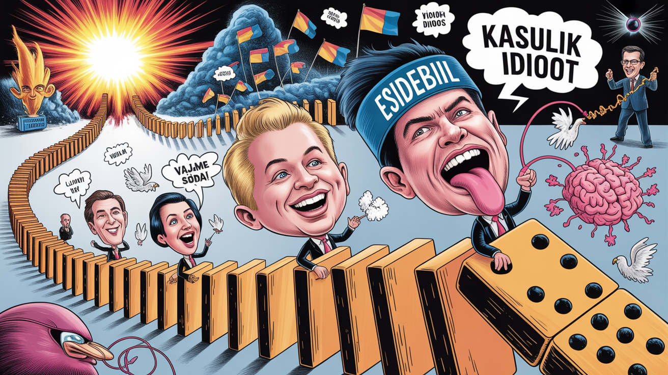 Lollid poliitikud ja sõda ihkavad idioodid: universumi paratamatu ilming ja vääramatu tagajärg lõputule põhjuste ning tagajärgede ahelale