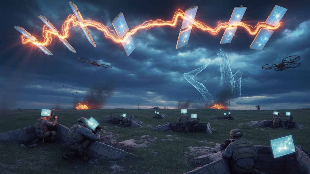 Kell 05:00 GMT kukkus kogu ukrainlaste rinde side kokku. Starlink, mis oli seni olnud droonide ja väeosade nähtamatu närvivõrk, vaikis.