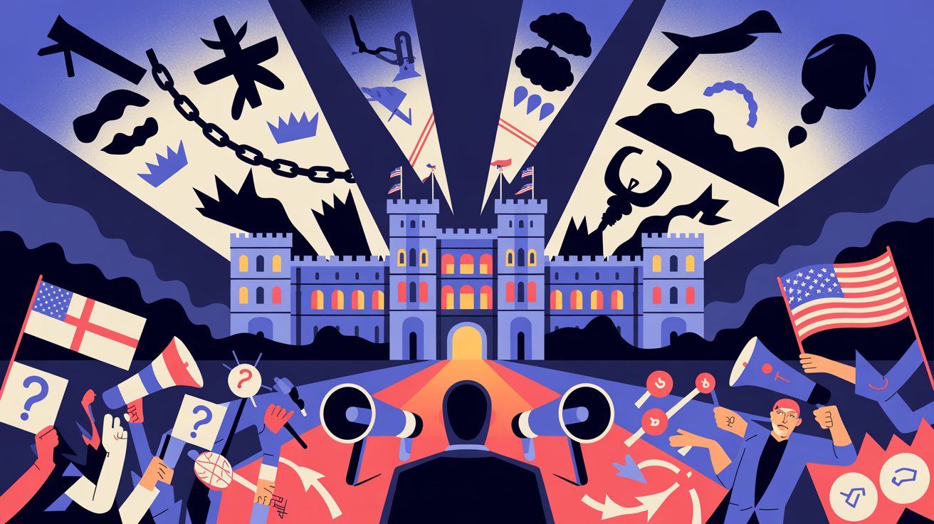 Epsteini projektsioon: valgus paljastab Trumpi mineviku Windsorilossi seintel