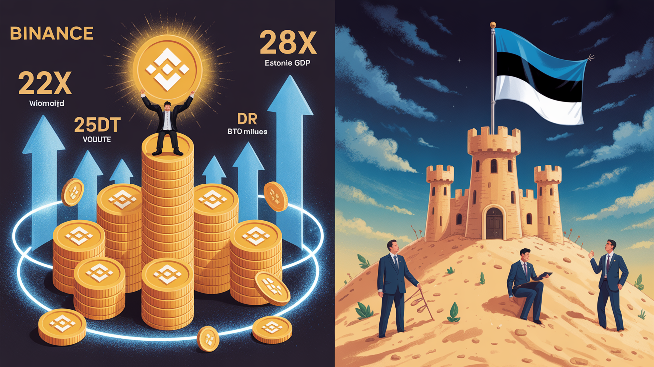 Binance vs Eesti: Kuidas krüptobörs ületab väikeriigi majandust sadu kordi – ja miks Eesti “geeniused” lasid võimaluse käest