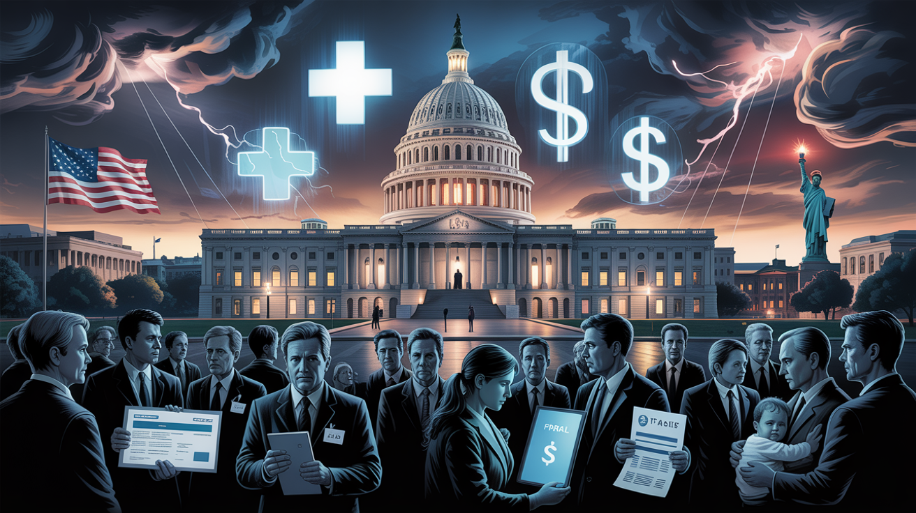 Washington kaoses: USA valitsuse sulgemine ja kõrge panusega lahing tervishoiu üle