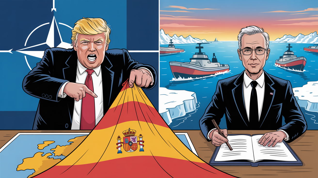 Trump soovitab Hispaania NATO-st välja visata: Jäämurdjate tehing Soomega taustal