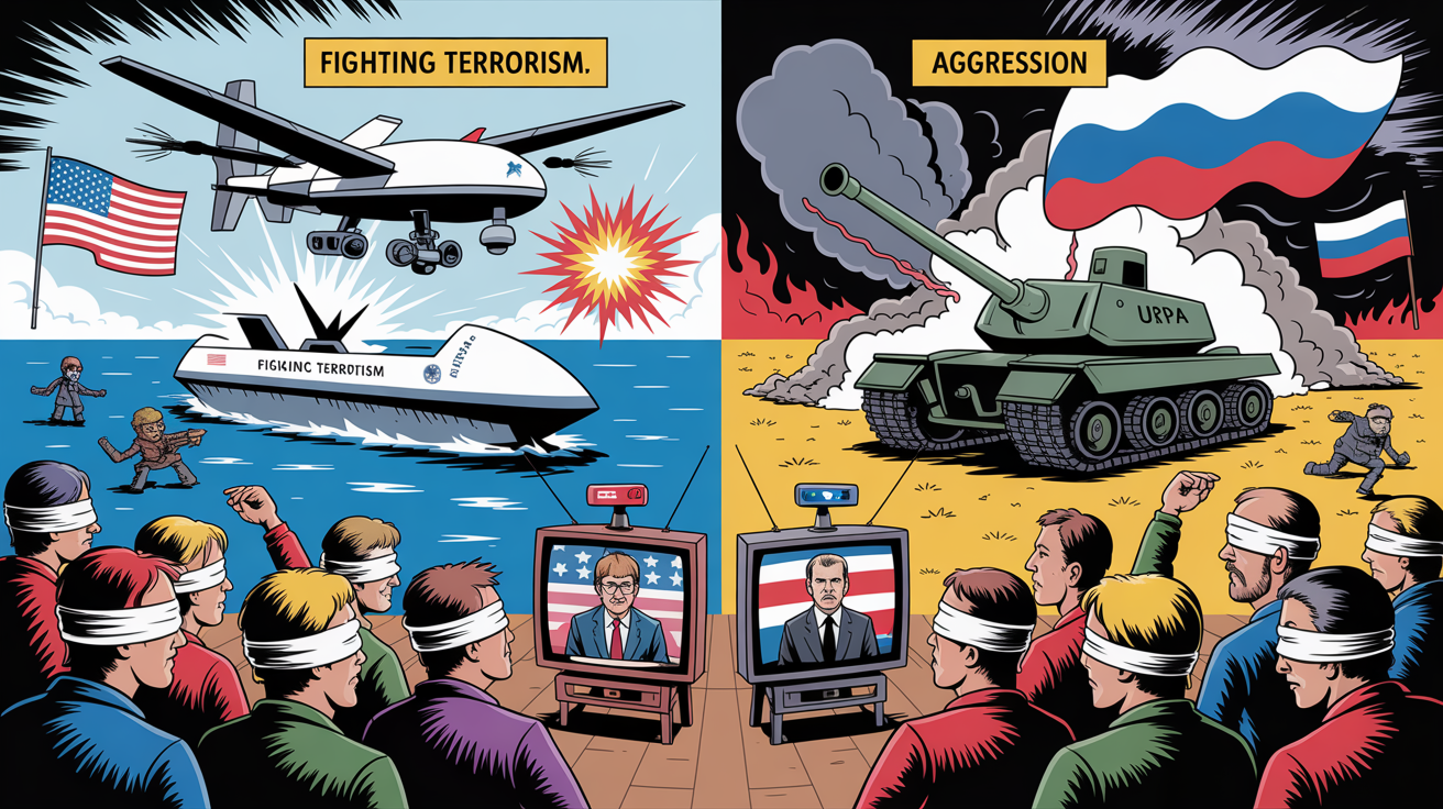 Ameerika peegel: kuidas topeltstandardid sünnitavad uusi agressoreid