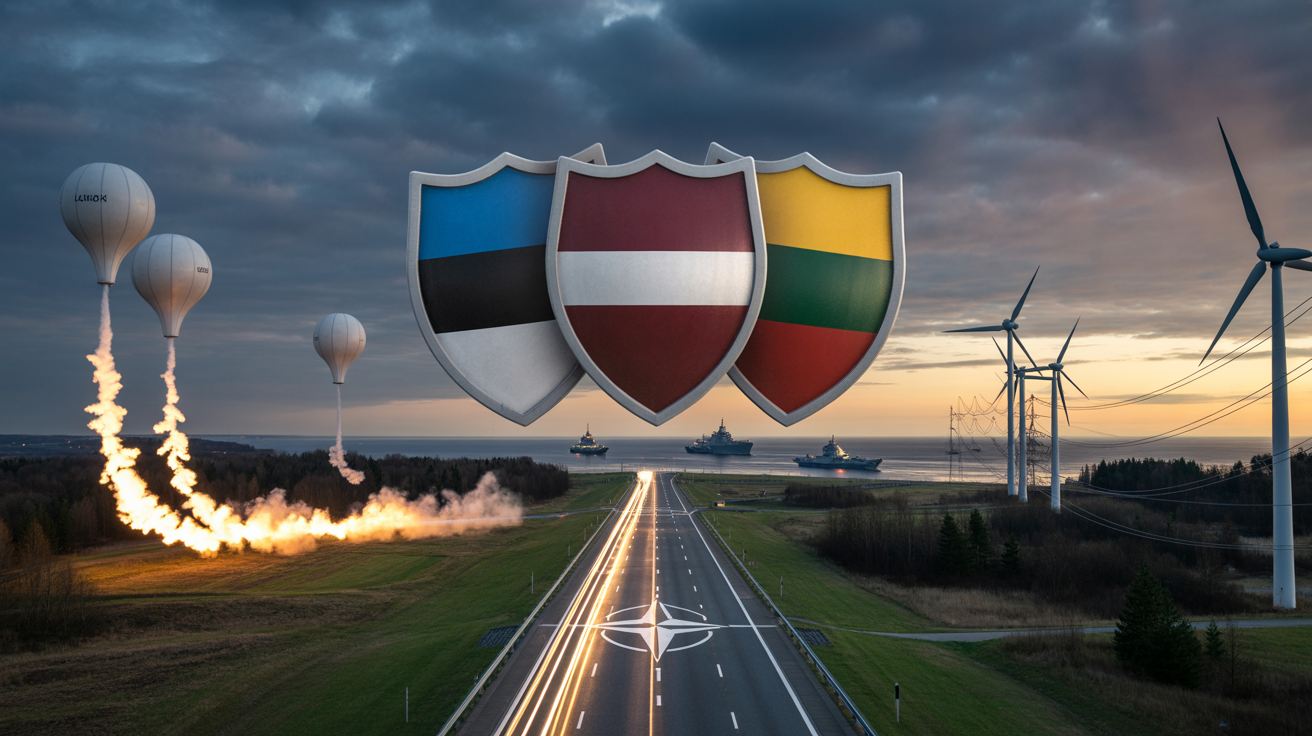 Balti riigid julgeolekukriisi keskmes: Valgevene hübriidagressioon ja NATO tugevdamine