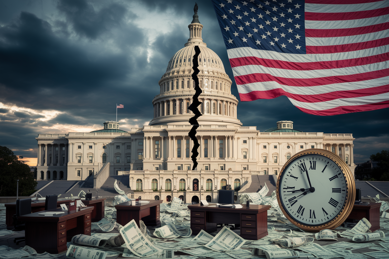 Poliitiline pantvangikriis Washingtonis: 31 päeva kaost ja kasvavat hirmu