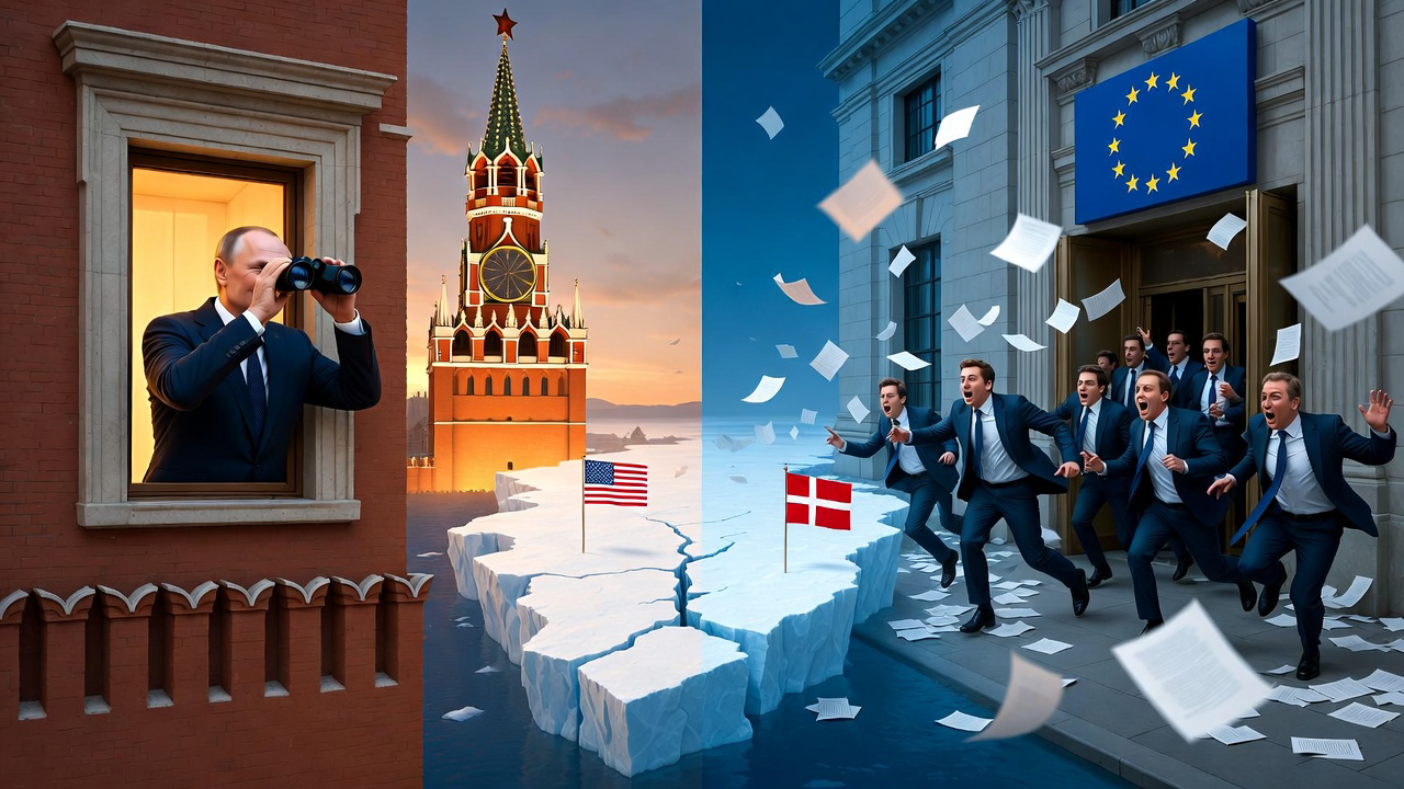 Venemaa meedia ülistab Trumpi Gröönimaa-ambitsioone, samal ajal kui transatlantiline liit mureneb