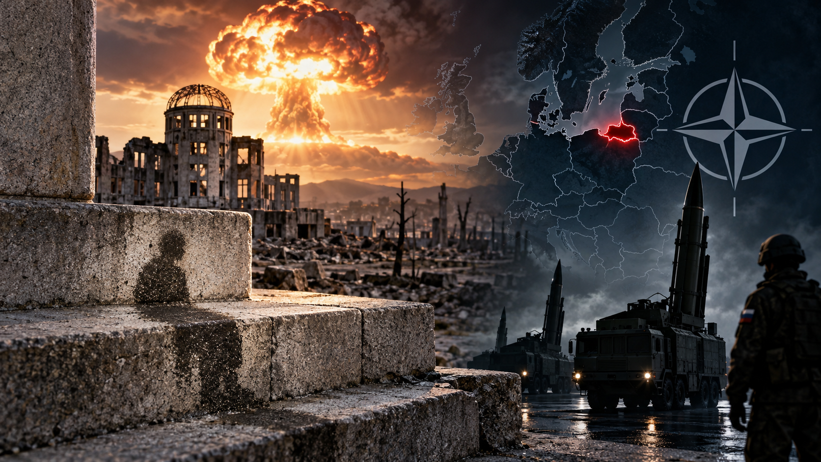 Kui inimesest jäi kivile vaid vari: Hiroshima õppetund ja Venemaa tuumahoiatus Kaliningradi pärast