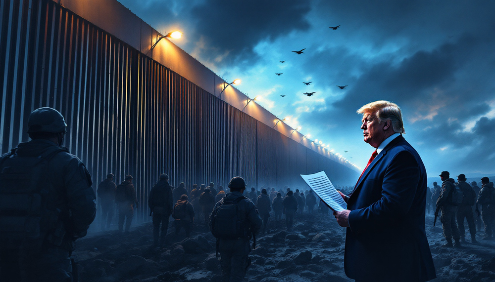 Trump kuulutas Mehhiko piiril välja eriolukorra: miljonid immigrandid saadetakse tagasi post image