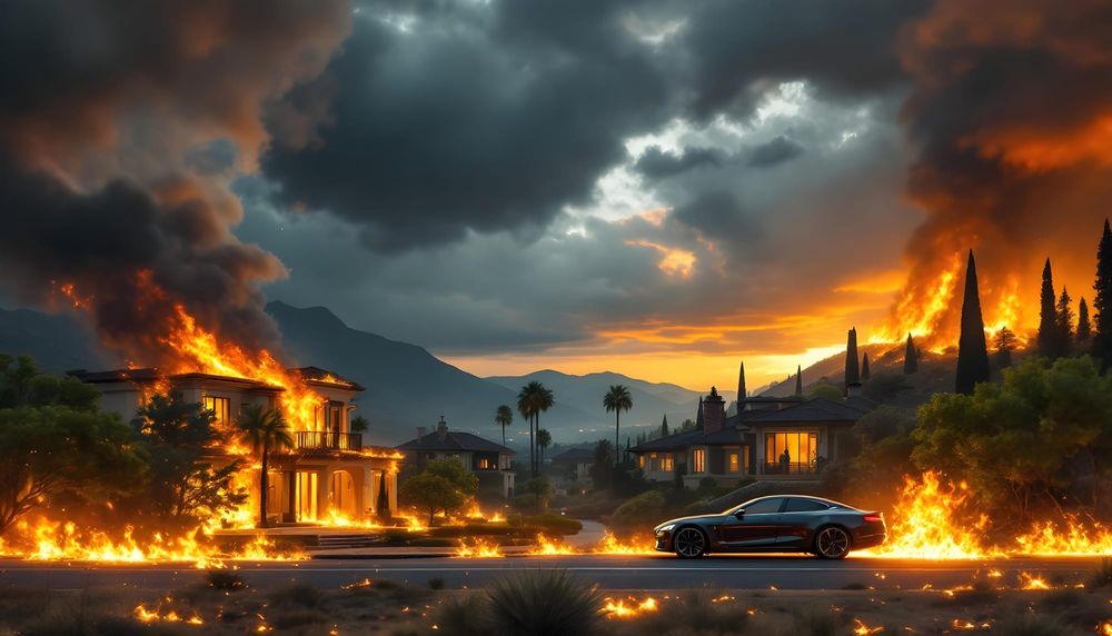 Uus maailmakord algab: Kalifornia leekides, rikaste vara hävitamine ja võrdsuse loomine post image