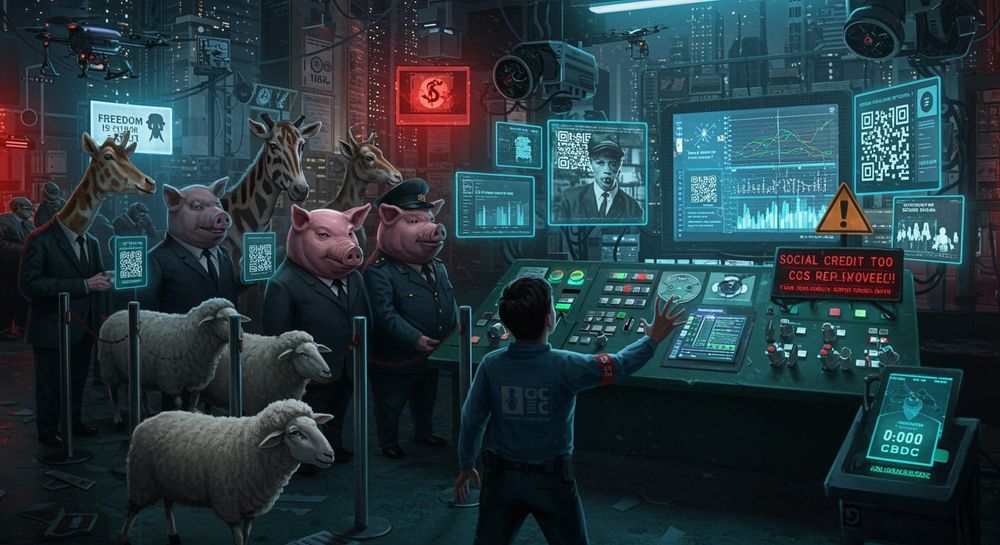 Orwelli „Loomade farm“ Eestis: kuidas digitaalne jälgimissüsteem ja totalitaarne kontroll muudavad inimeste elu post image