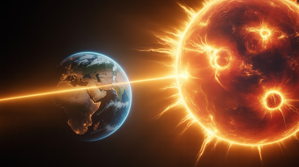 Päike vallandas 2025. aasta tugevaima päikeseloidu, põhjustades laialdasi raadiokatkestusi üle mitme kontinendi post image