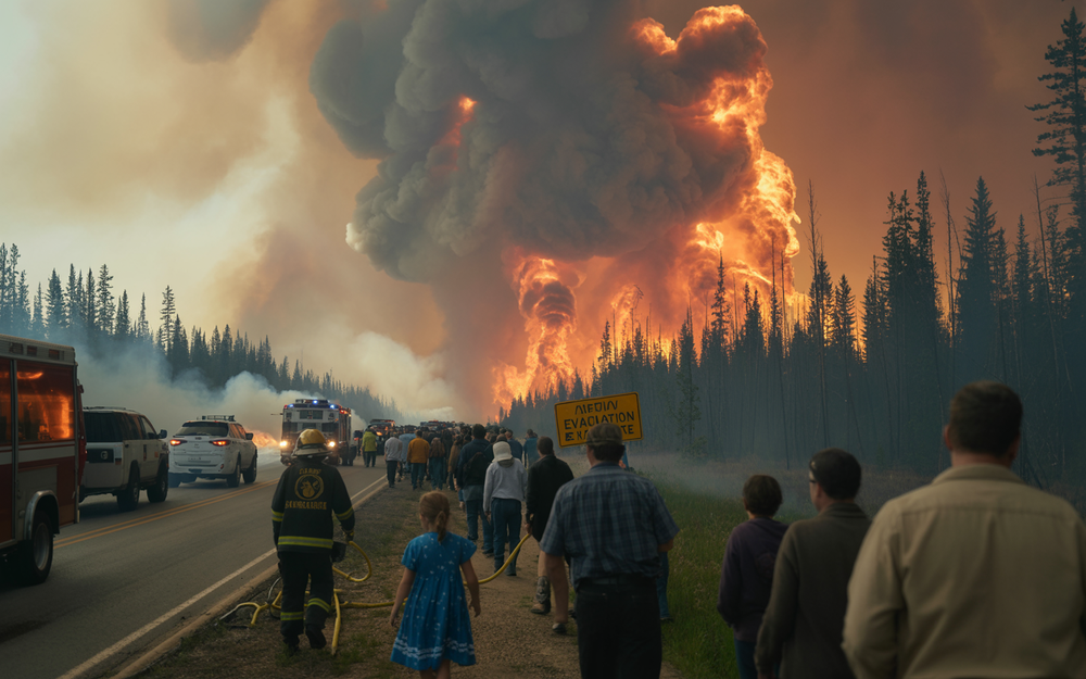 Põhja-Manitoba leegitseb: tuhanded evakueeritud, olukord jääb kriitiliseks post image