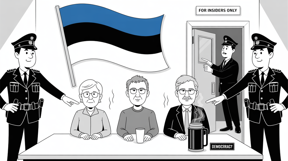 Demokraatia varikatus: kuidas m-hääletuse otsus ja politsei kujundasid Eesti valimiskultuuri näo post image